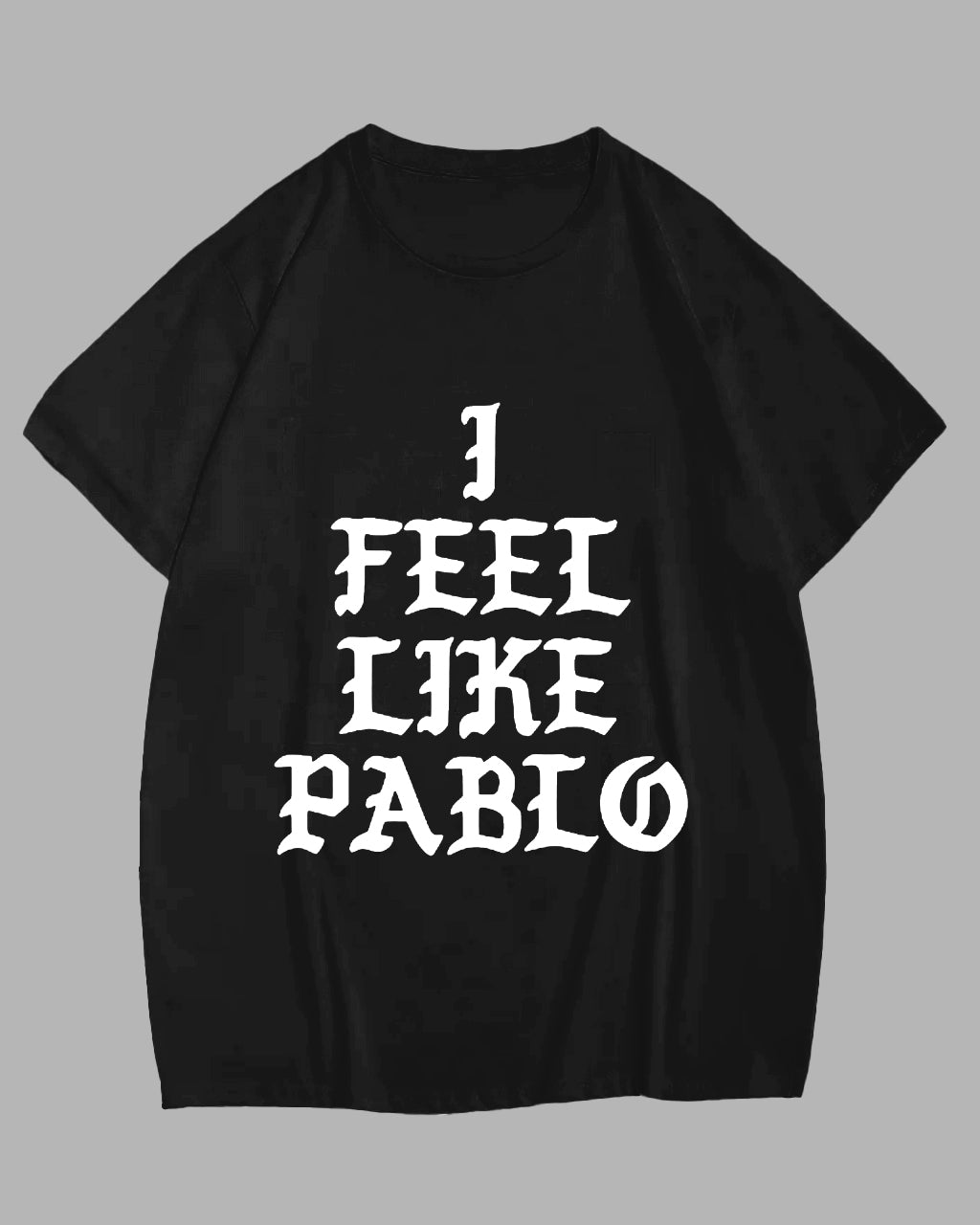 Big & Tall Black Graphic T-Shirt for big men view 1
