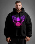 Big & Tall Skull Hoodie for big men view 1