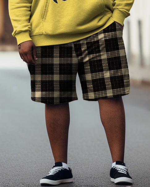 Big & Tall Graffiti Streetwear Hoodie for big men view 3