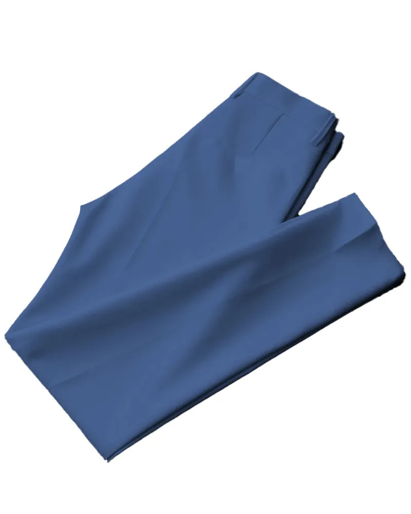 Big & Tall Solid Color Shirt Pants Set for big men view 18