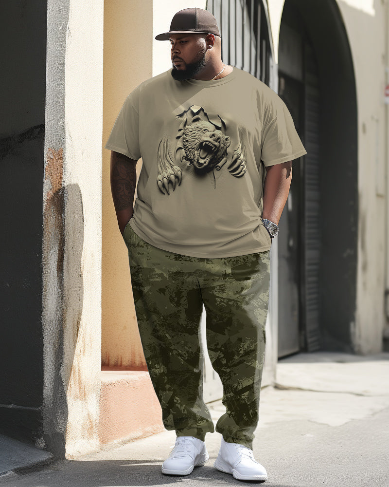 Big & Tall Graphic Two-piece Set for big men view 1