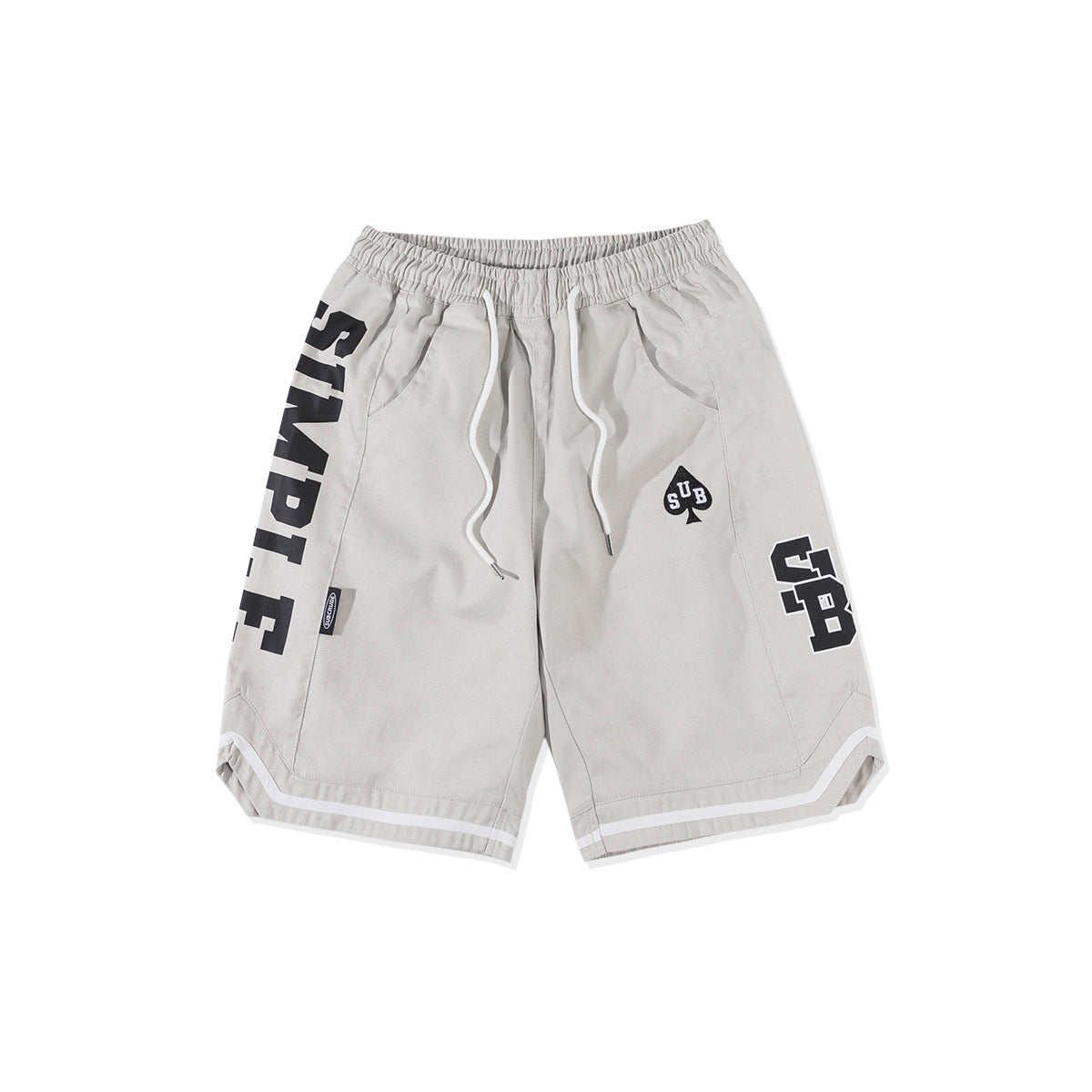 Big & Tall Graphic Streetwear Athletic Shorts for big men view 2