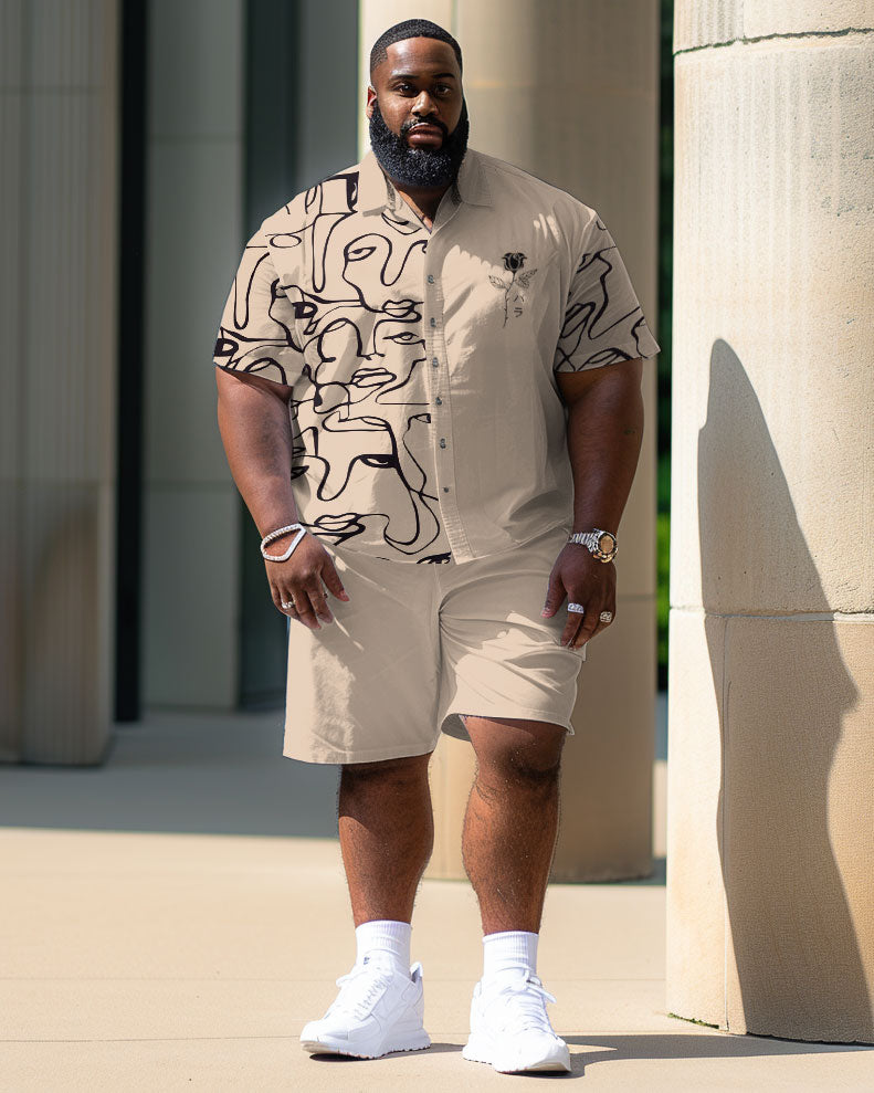 Big & Tall Graphic Jeans for big men view 1