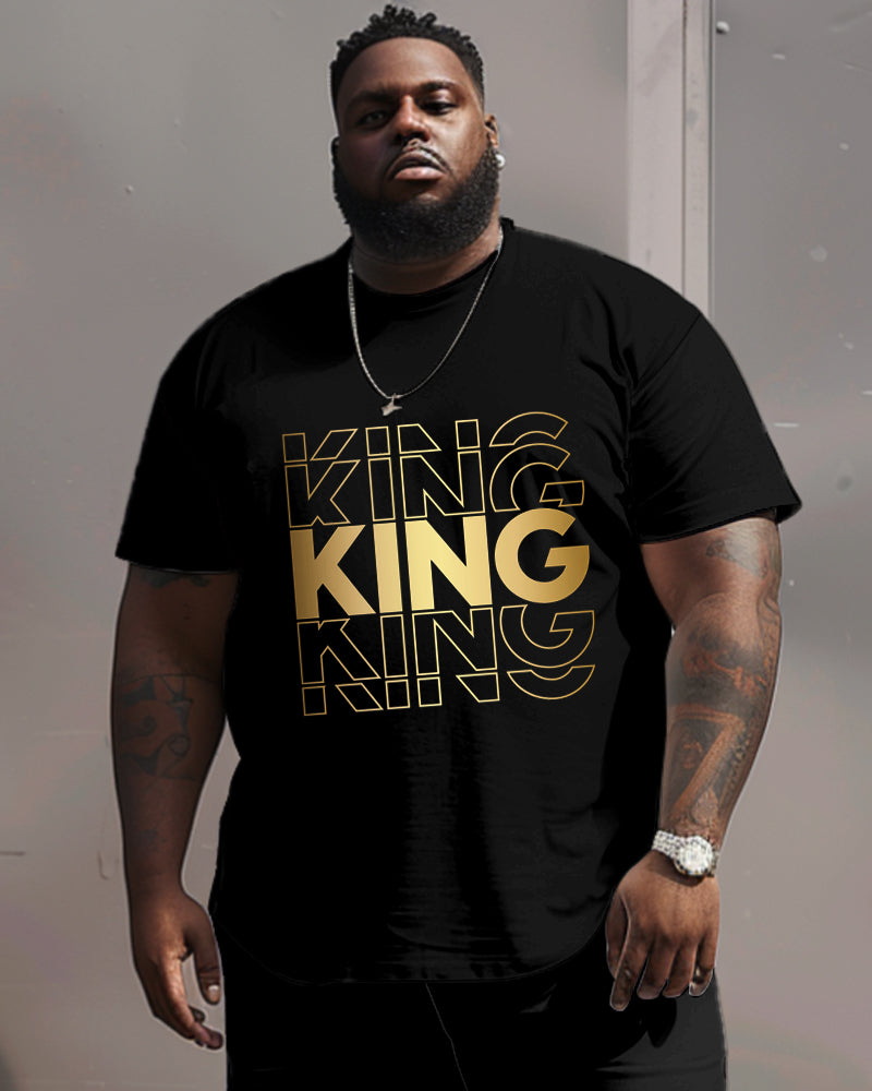 Big & Tall Graphic T-Shirt for big men