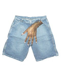 Big & Tall Denim Graphic Streetwear Jeans for big men