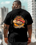 Big & Tall Graphic Streetwear T-Shirt for big men view 1