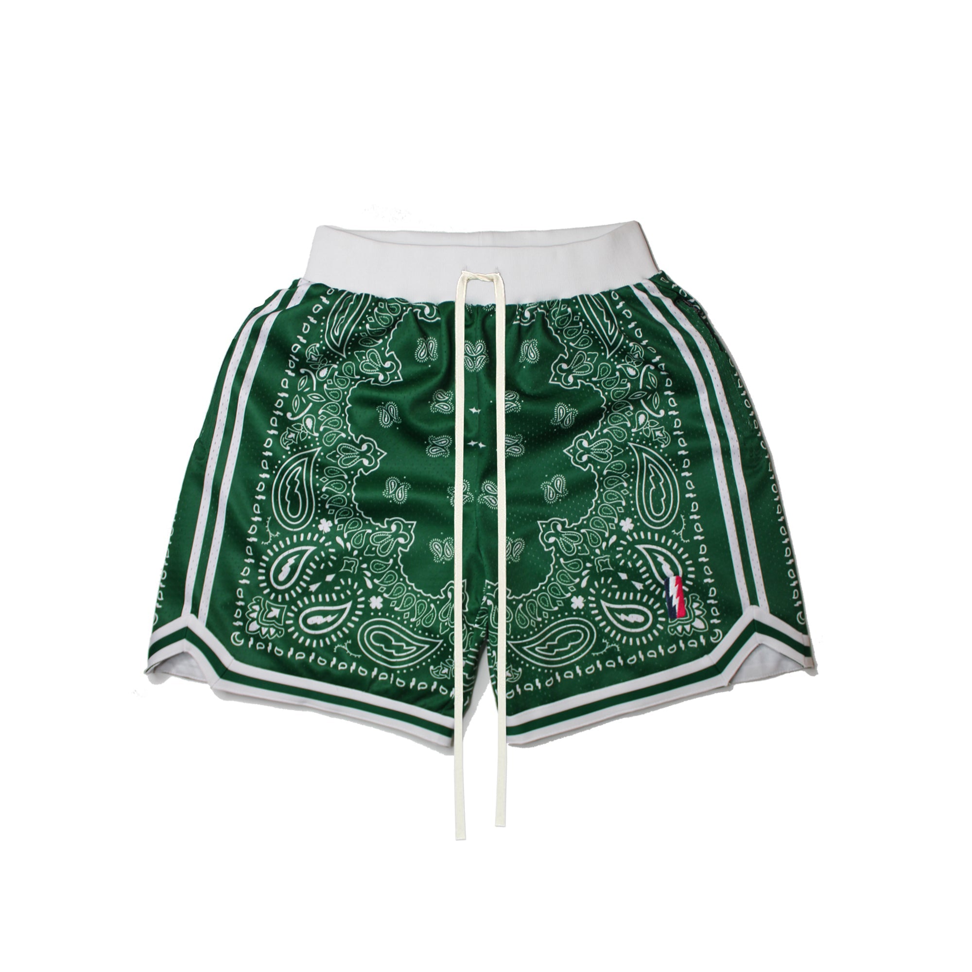 Big & Tall Floral Streetwear Athletic Shorts for big men