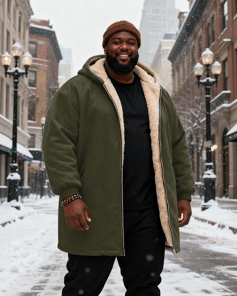 Big & Tall Solid Color Hoodie for big men view 9