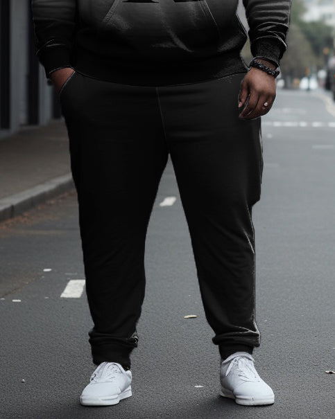 Big & Tall Gradient Hoodie Sweatpants Set for big men view 3
