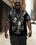 Big & Tall Skull Jeans for big men