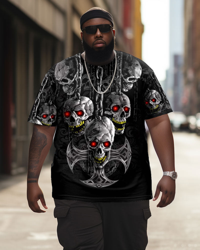 Big & Tall Skull Jeans for big men