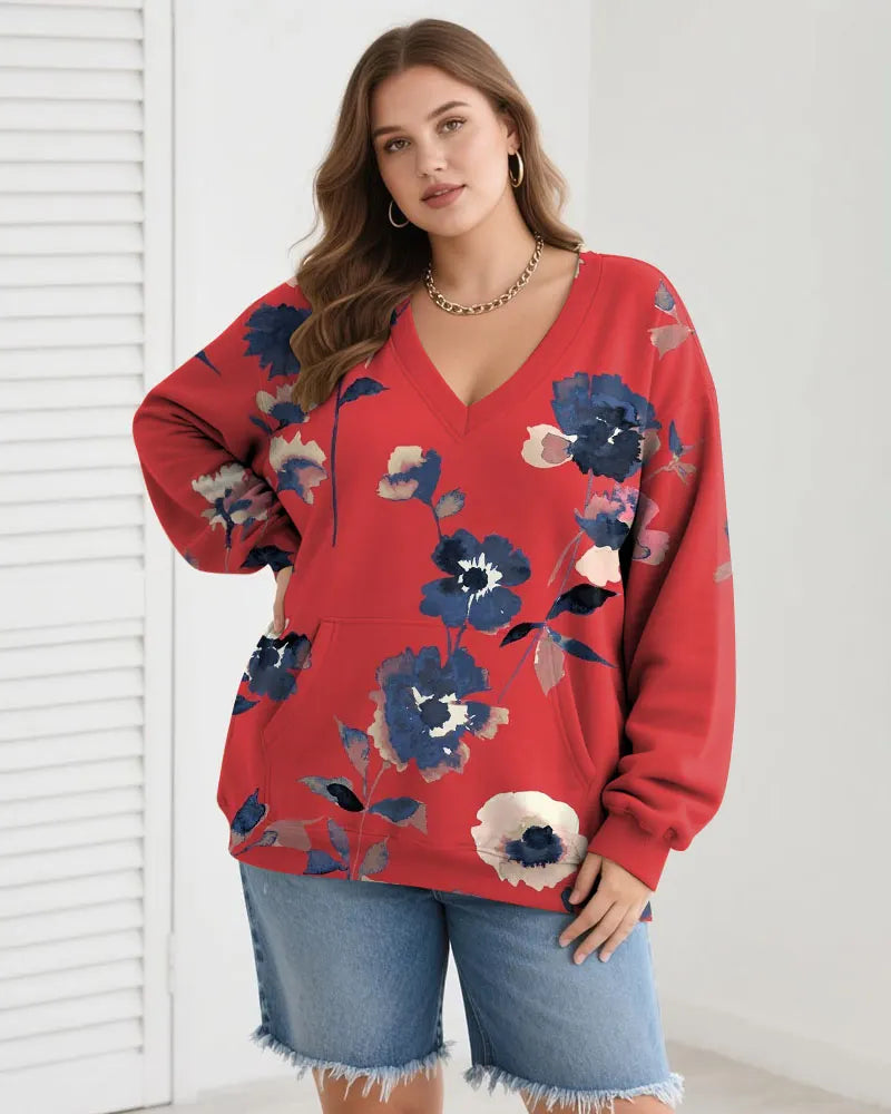 Big & Tall Graphic Floral Men's Clothing for big men view 3