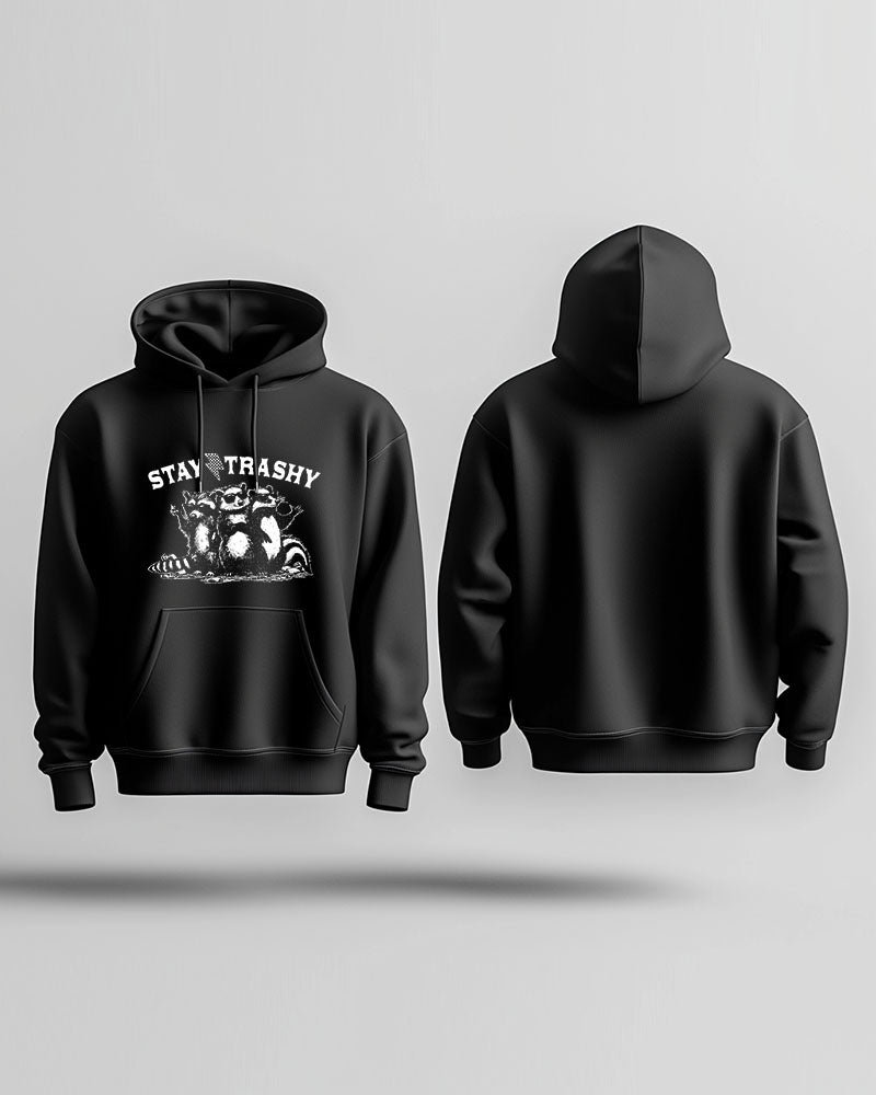 Big & Tall Graphic Hoodie Sweatpants Set for big men view 5