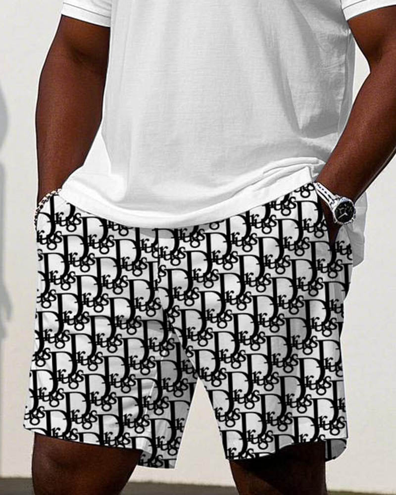 Big & Tall Floral Jeans for big men view 3