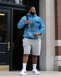 Big & Tall Skull Hoodie for big men view 1