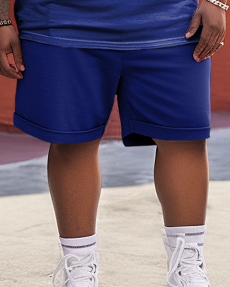 Big & Tall Graphic Two-piece Set for big men view 3