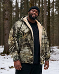 Big & Tall Graphic Camouflage Hoodie for big men view 2