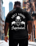 Big & Tall Skull T-Shirt for big men view 1