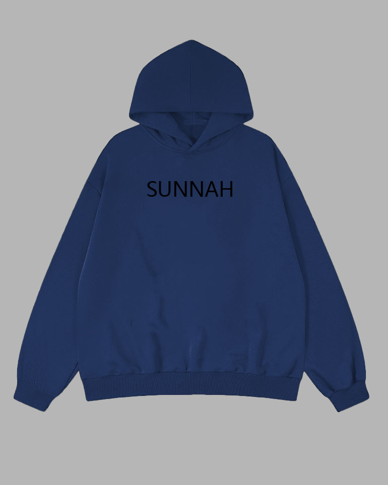 Big & Tall Blue Graphic Hoodie for big men