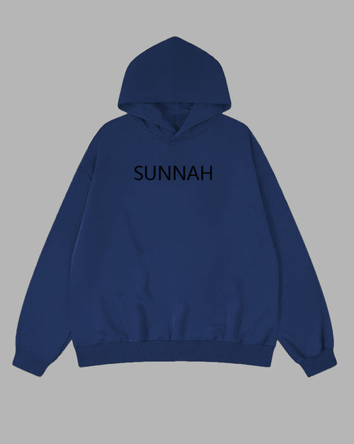 Big & Tall Blue Graphic Hoodie for big men