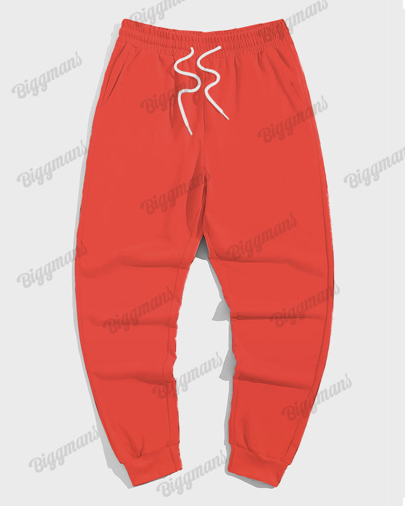 Big & Tall Graphic Hoodie Sweatpants Set for big men view 4