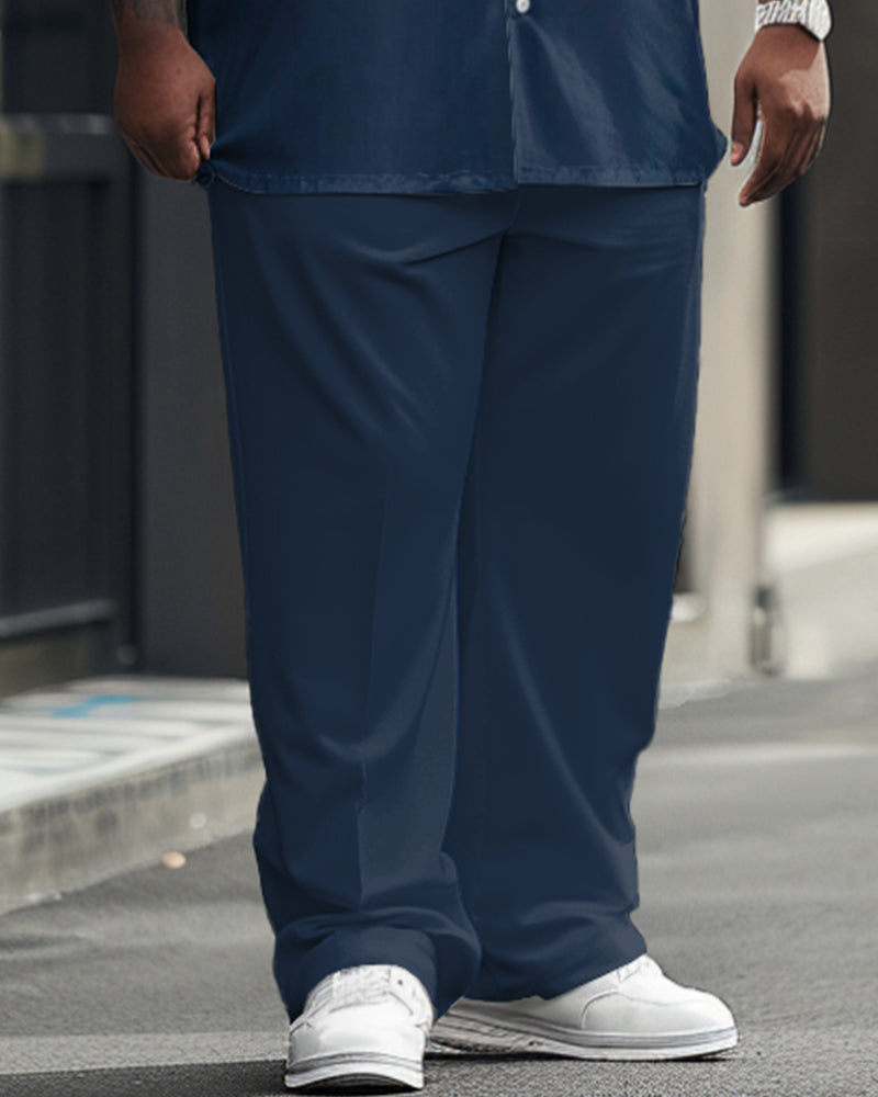 Big & Tall Colorblock Business Casual Jeans for big men view 3