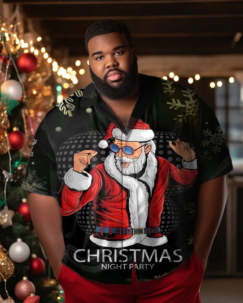 Big & Tall Graphic Short Sleeve Shirt for big men view 1