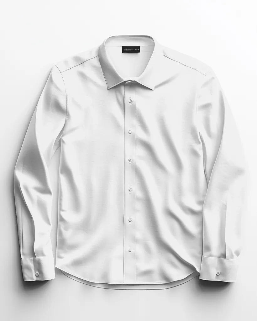 Big & Tall Solid Color Long Sleeve Shirt for big men view 13