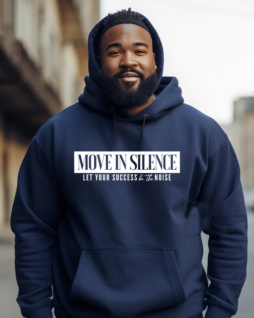Big & Tall Graphic Hoodie for big men view 2