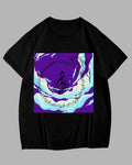 Big & Tall Black Graphic T-Shirt for big men