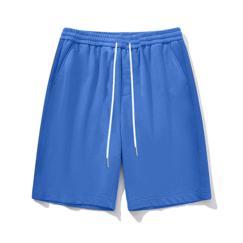 Big & Tall Solid Color Athletic Shorts for big men view 4