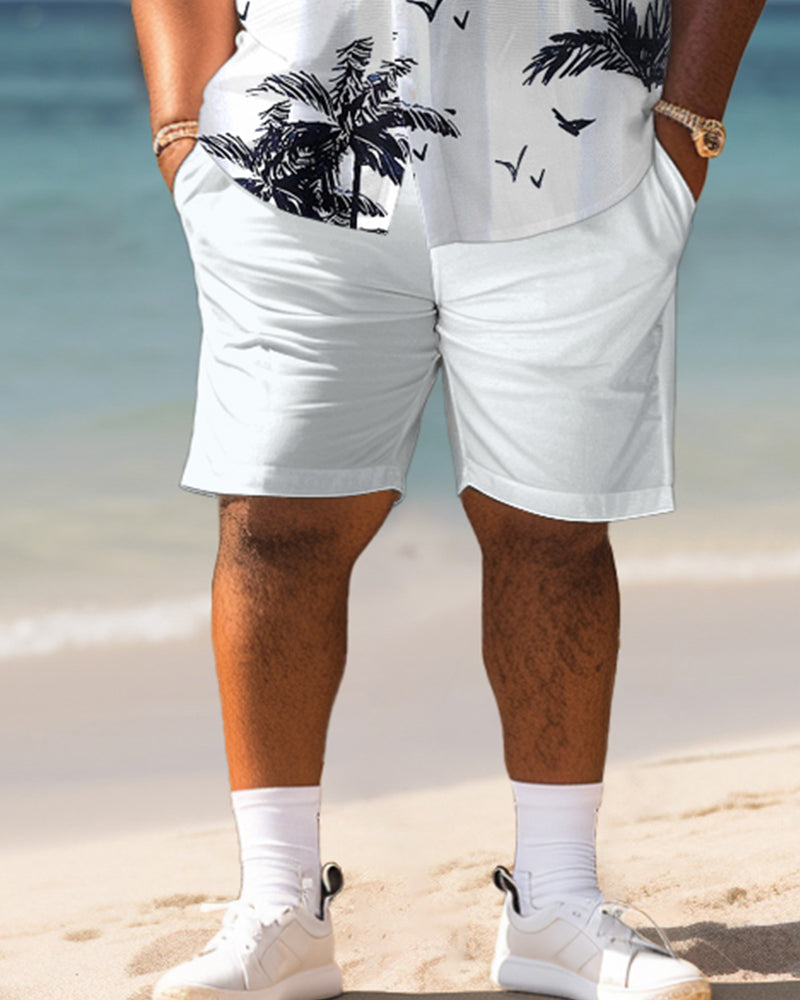 Big & Tall Hawaiian Graphic Jeans for big men view 3