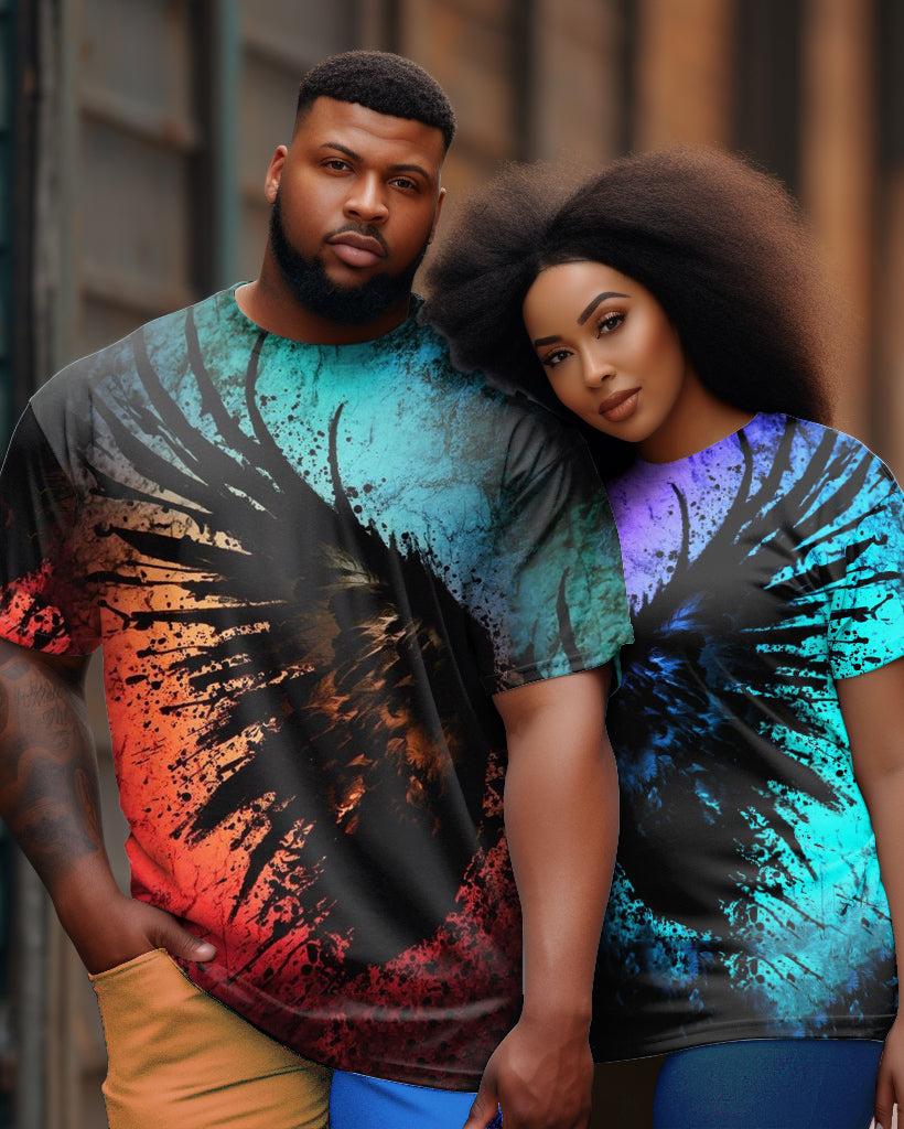 Big & Tall Splash Ink T-Shirt for big men view 1
