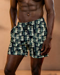 Big & Tall Camouflage Vintage Shorts for big men