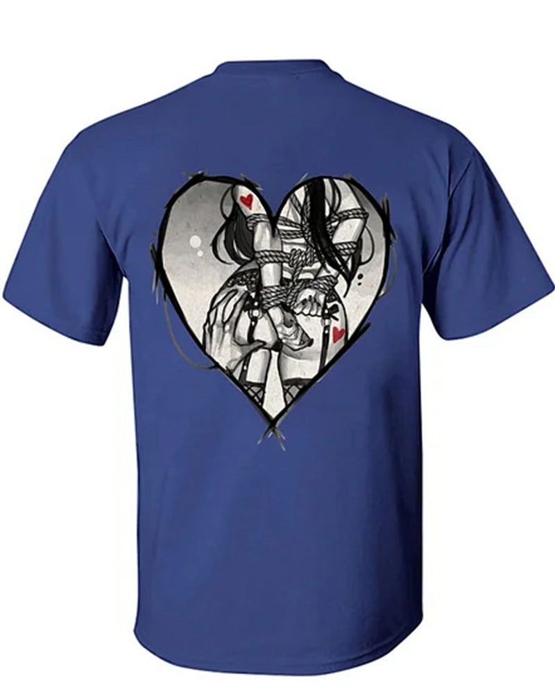 Big & Tall Streetwear T-Shirt for big men view 3