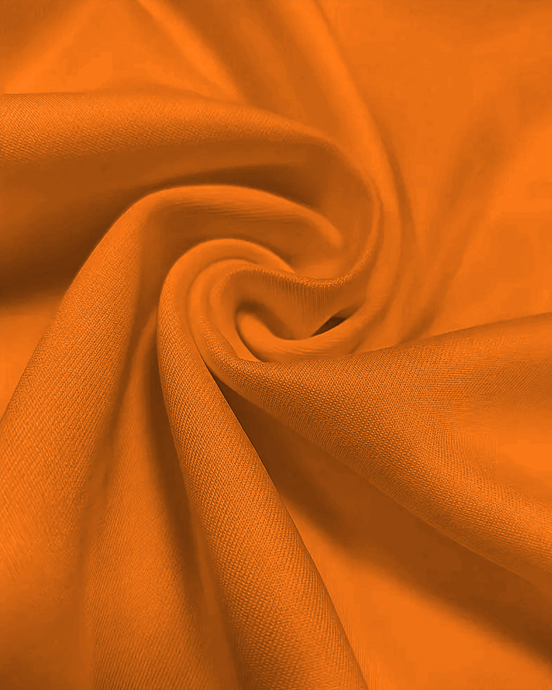 Big & Tall Orange Graphic Two-piece Set for big men view 5