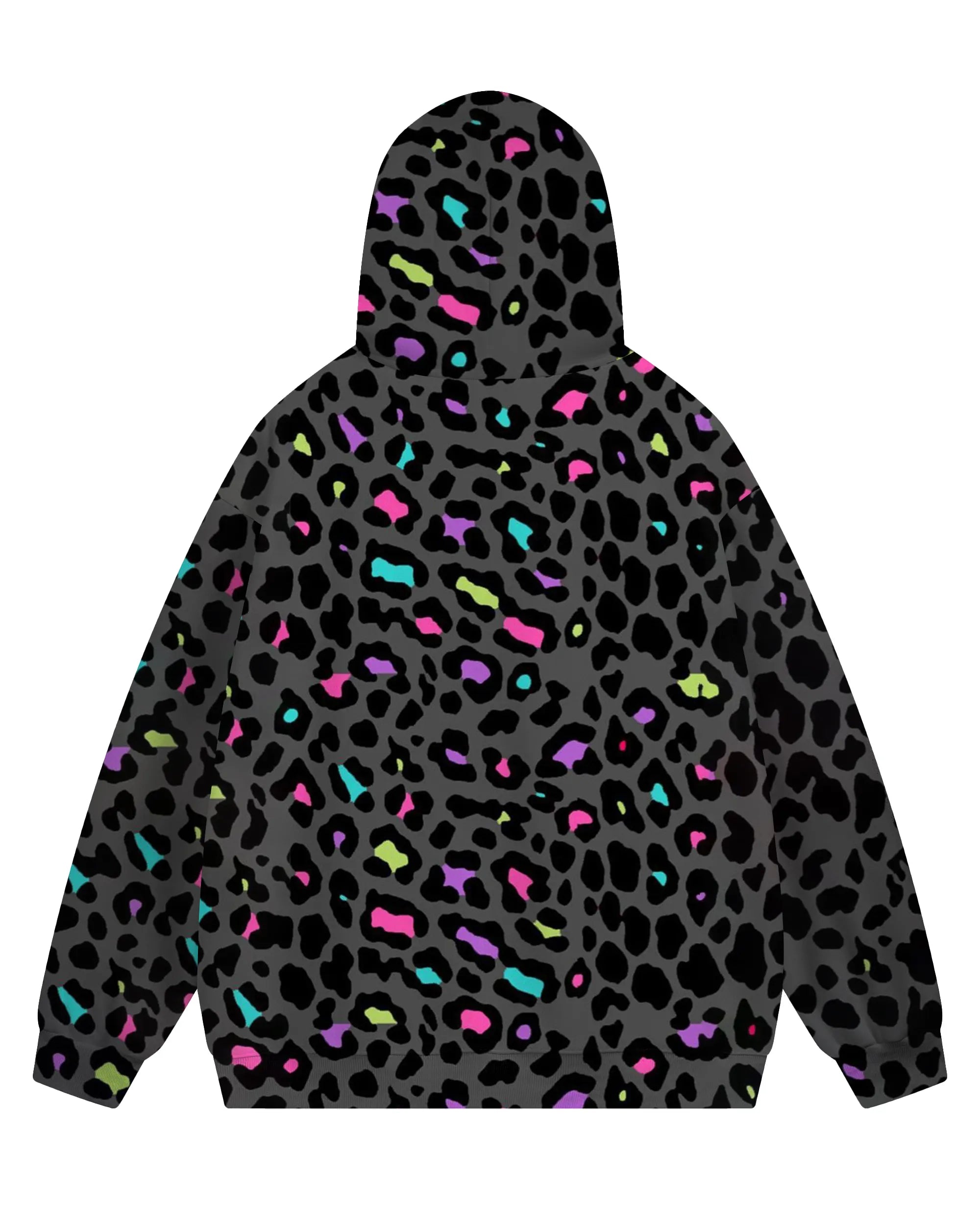 Big & Tall Graphic Graffiti Hoodie Sweatpants Set for big men view 5