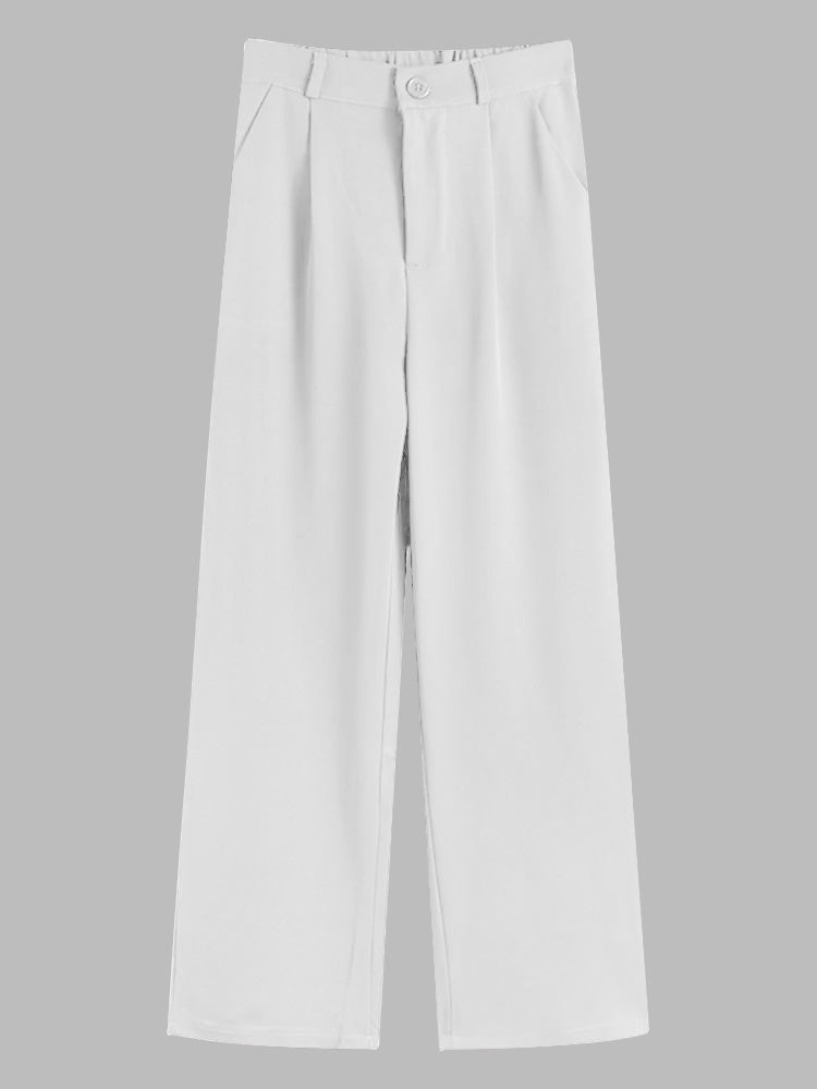 Big & Tall Solid Color Two-piece Set for big men view 5