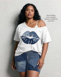 Big & Tall Denim Graphic Two-piece Set for big men view 3