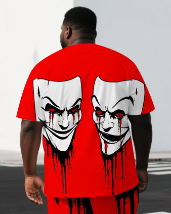 Big & Tall Graphic Two-piece Set for big men view 2