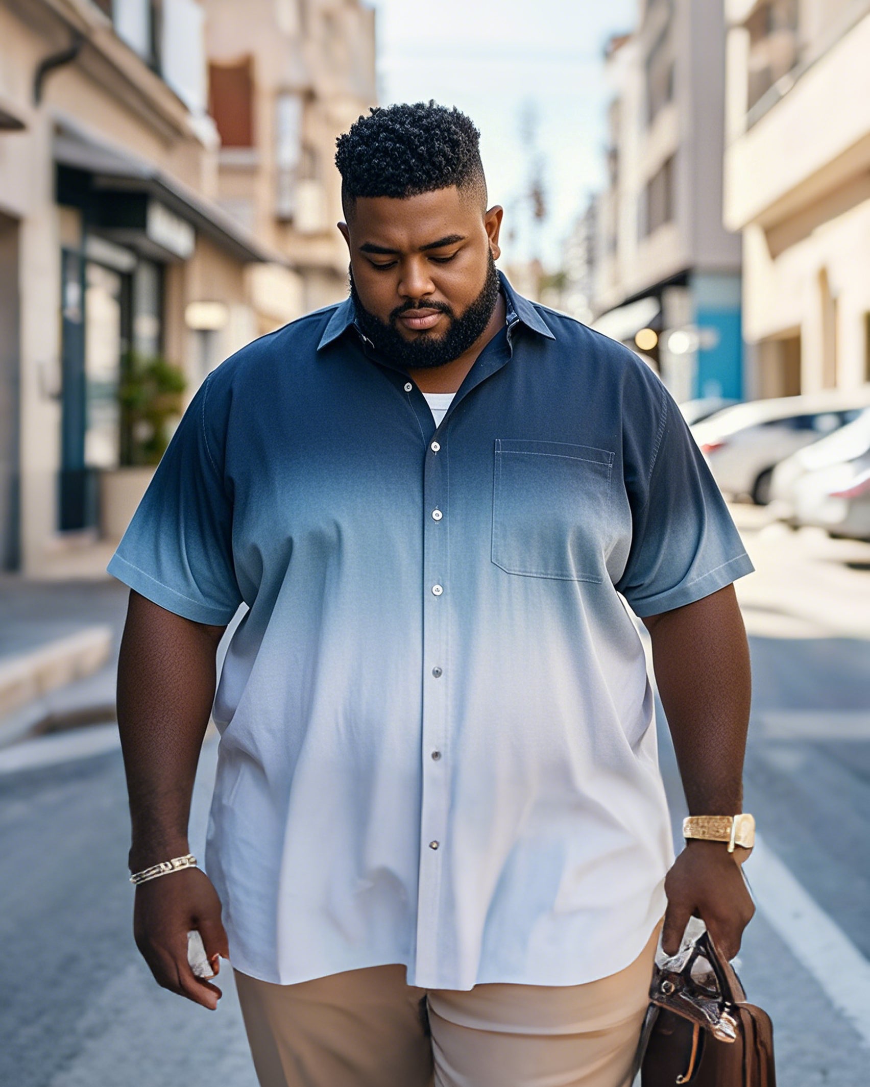 Big & Tall Colorblock T-Shirt for big men