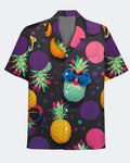 Big & Tall Geometric Graphic Short Sleeve Shirt for big men view 2