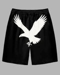 Big & Tall White Streetwear Shorts for big men