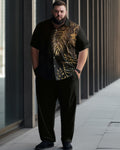 Big & Tall T-Shirt Pants Set for big men view 1