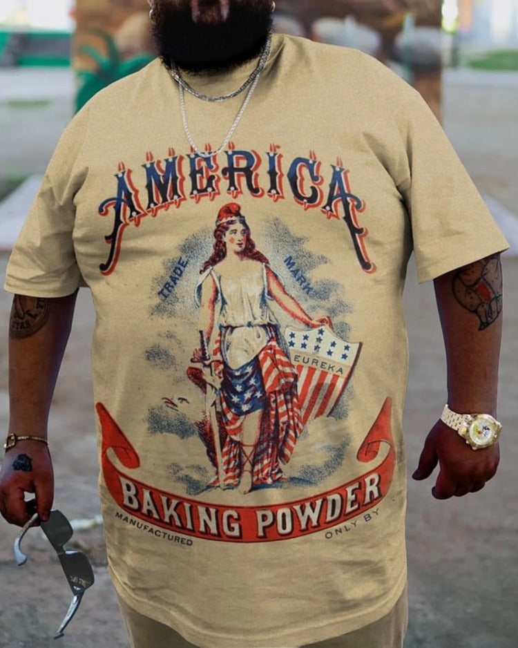 Big & Tall Streetwear T-Shirt for big men view 1