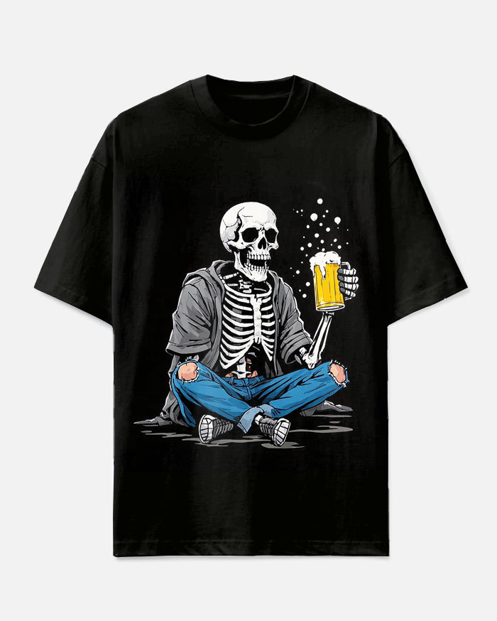 Big & Tall Skull T-Shirt for big men