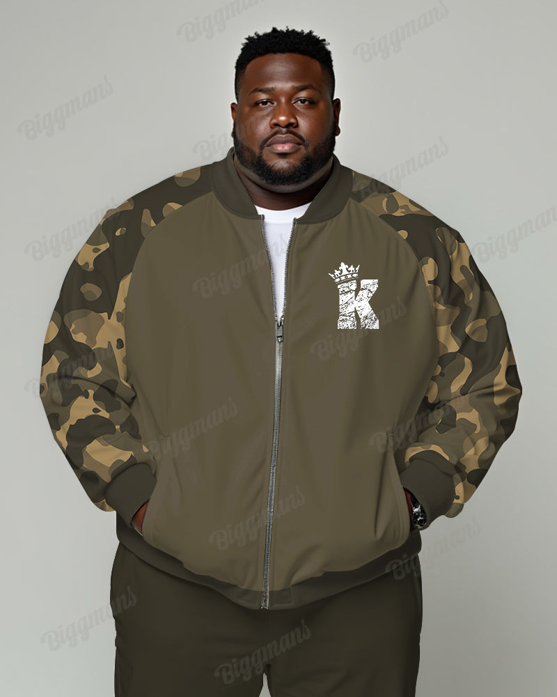 Big & Tall Colorblock Graphic Men's Clothing for big men