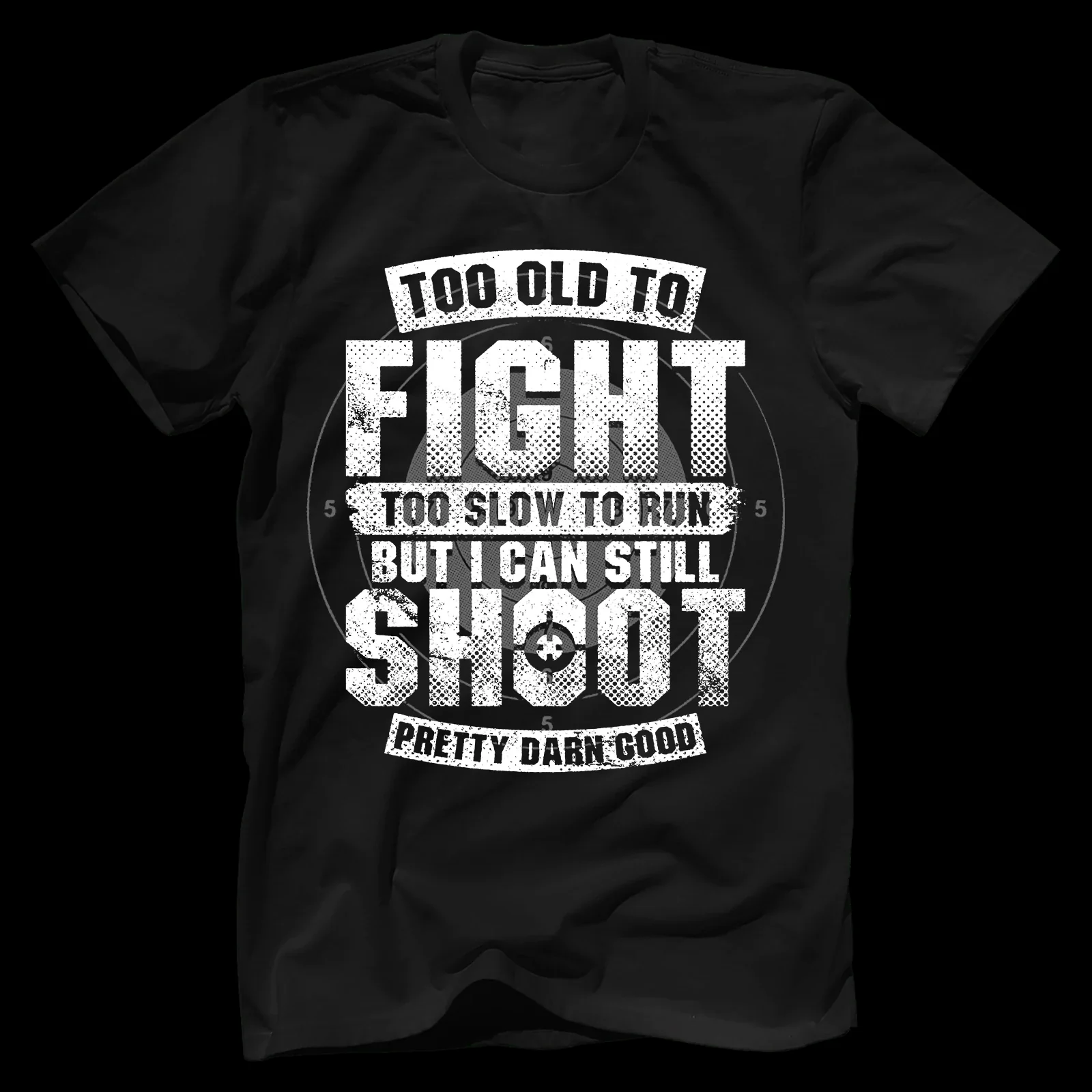 Big & Tall Black Graphic T-Shirt for big men view 2