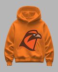 Big & Tall Orange Graphic Hoodie for big men