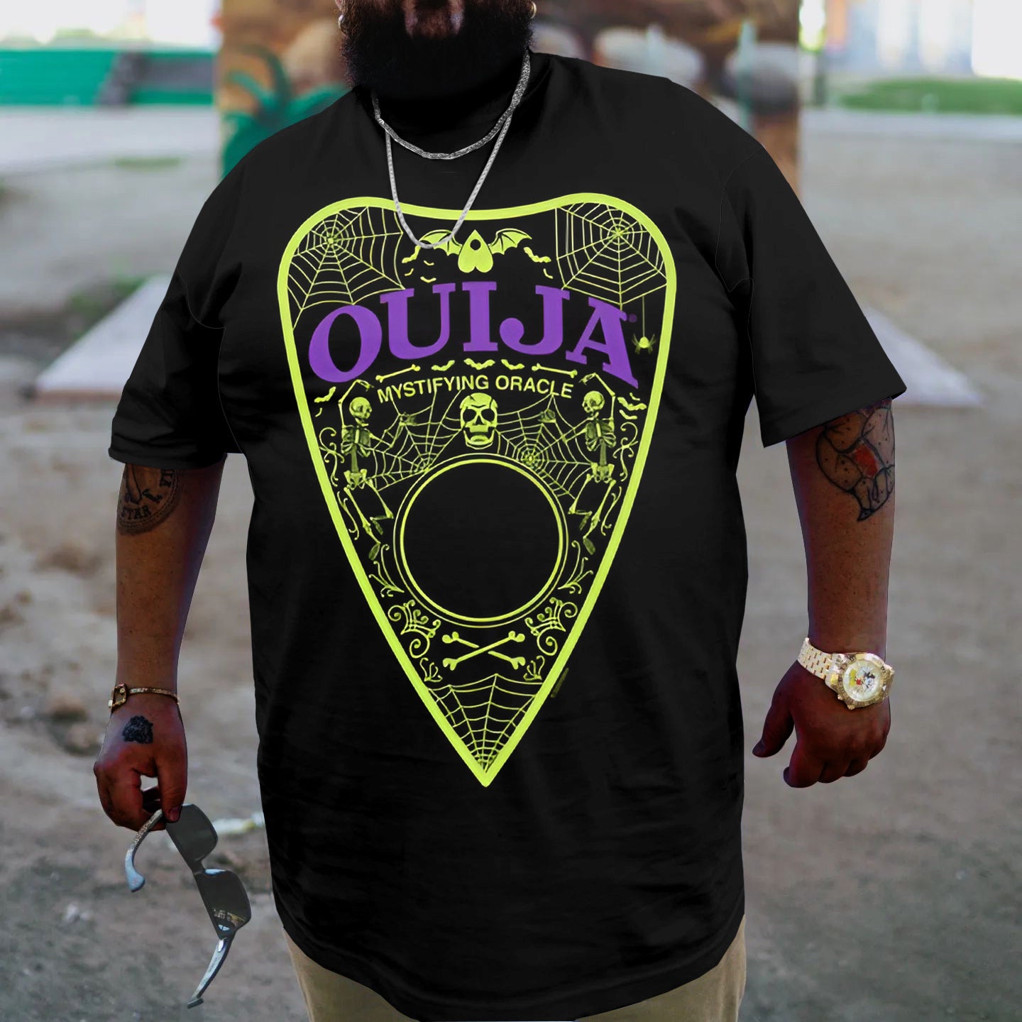 Big & Tall Streetwear T-Shirt for big men view 2
